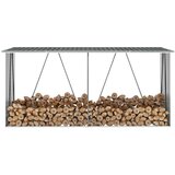  Lopa za drva pocinkano jeklo 330x84x152 cm antracitna Cene