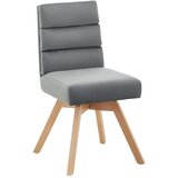 Bessagi Home stol katrin, siva, vrtljiv | Shoptok.si