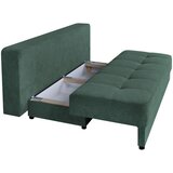 P & B ZOFA S POSTELJNO FUNKCIJO, barve petroleja tekstil, leseni material | Shoptok.si