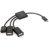 Gembird UHB-OTG-02 OTG HUB 2xUSB na microUSB adapter | ePonuda.com