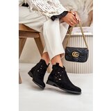 S. BARSKI Ladies Cut-Out Ankle Boots With Zipper Black S.Barski | ePonuda.com
