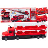  Lora Tow Truck Race Track 2in1 Lights Sounds Signs Cars Red | shoptok.hr