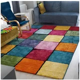 tepih 160x230 Renkli Kare