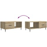  Kava Stol Hrast sonoma 90 x 50 x 40 cm Konstruirano drvo | shoptok.hr