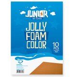 Junior jolly Color Foam, eva pena, A4, 10K, odaberite nijansu Braon Cene