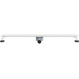  360° odtok za tuš s tankskim modelom srebrna 100 cm, (5000112458) | Shoptok.si