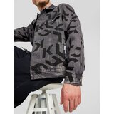 Karl Lagerfeld jeans Prijelazna jakna plava / sivi traper / crna / bijela | shoptok.hr