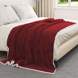  Odeja Bordeaux rdeča 150 x 200 cm Flis, (5000288077) | Shoptok.si