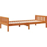  Dječji krevet bez madraca voštano smeđi 90 x 200 cm od borovine | shoptok.hr