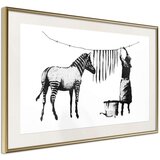  Poster - Banksy: Washing Zebra Stripes 30x20 | shoptok.hr
