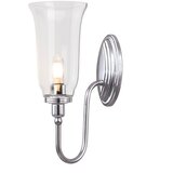 Elstead Lighting Elstead Blake Stenska svetilka za kopalnico z 1 lučjo, polirani krom, IP44, G9, (22098961) | Shoptok.si