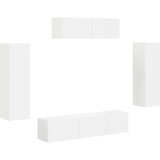  ormar 5 pcs Bijelo | shoptok.hr