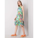 RUE PARIS Dress-CHA-SK-0852.89P-white-green | Shoptok.si