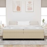  Krevet s opruga kutije Siva zelena 200 x 200 cm Kordura tekstil | shoptok.hr