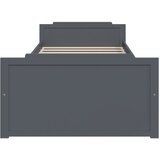  Okvir za krevet s ladicama tamnosivi 90x200 cm masivna borovina | shoptok.hr