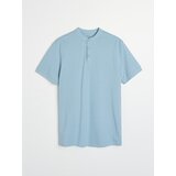 Sinsay Pamučna polo majica sa stojećim ovratnikom | shoptok.hr