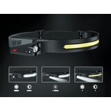 Rebel punjiva naglavna svjetiljka (5W COB + 3W LED) - traka za glavu | shoptok.hr