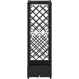  Povišeni krevet s mrežom i krovom Crna 163 x 40 x 126 cm PP | shoptok.hr