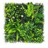  PVC Veštačka Živa Ograda 50 × 50 cm – Dekorativni Zeleni Panel Cene