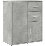 vidaXL Komoda betonsko siva 60x31x70 cm inženirski les | Shoptok.si