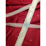  Krstne sveče s križcem in cvetjem KRSV 10 | Shoptok.si