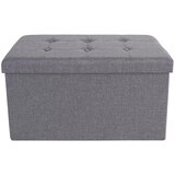 Lesnina-XXXL zaboj za sedenje franz 2, siva | Shoptok.si