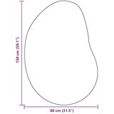  Tepih Pijesak 80x150 cm Poliester Protuklizni | shoptok.hr