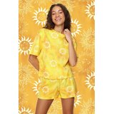TRENDYOLMILLA Ženski set pidžame Thmss24Pt00108, Žuti | Eponuda.com