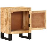  Noćni ormarić 40 x 30 x 50 cm od masivnog drva manga Smeđa | shoptok.hr
