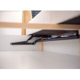  Drveni dječji krevet na kat Savio na razvlačenje - 90x200/140x200 cm - bijeli - Madrac PE pjena 8 cm-spužvasti madrac | shoptok.hr