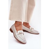 S. BARSKI Leather Women's Moccasins With Decoration On Flat Heel S.Barski | Shoptok.si