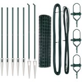 vidaXL Euro Ograda Set od 2 Zelena Metal 10 x 1,0 m Proširiva Cijene