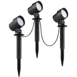 Brilliant SET 3x LED spoljašnja lampa KAMARA LED/8,5W/230V IP44 crna | Eponuda.com