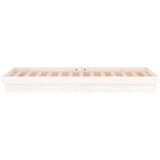  Okvir kreveta bijeli 75x190 cm za jednu osobu masivno drvo | shoptok.hr