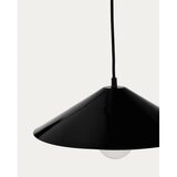 Kave Home Črna stenska svetilka ø 35 cm Kally – | Shoptok.si