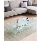 Kave Home Steklena mizica 55x110 cm Burano – | Shoptok.si