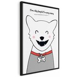  Slika - Doggy Harry (1 Part) Vertical 60x90 U crnom drvenom okviru | shoptok.hr