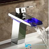 EYN LED pipa za kopalnico MF97 | LED kopalniška armatura z odprtim slapom | Shoptok.si