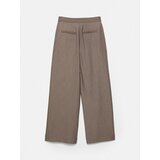 Pull&Bear Hlače z naborki mokka | Shoptok.si