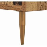 vidaXL Nočna omarica Rjava 40 x 35 x 47.5 cm Konstruiran les | Shoptok.si