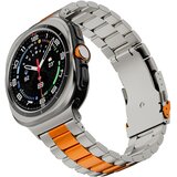  Narukvica za sat Samsung Watch Ultra, Titanijum, 47mm, Narandžasto-siva Cene