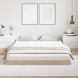  Krevet s daskama Prirodna 140 x 220 cm Čvrsto borovo drvo | shoptok.hr