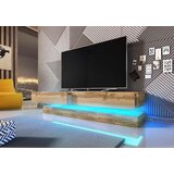 TV Visei ormari FLIN hrast, 140 cm + LED | shoptok.hr