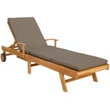  Ležaljka 100% poliester čvrsti teak | shoptok.hr