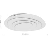  Brilagi - LED prigušiva stropna lampa MODERN MINI LED/28W/230V + daljinski upravljač | Eponuda.com
