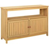 Vrtna konzola s pohranom Svijetla akacija 110 x 35 x 75 cm | Eponuda.ba