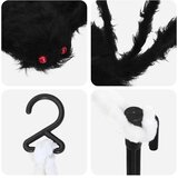 Halloween ukrašavanje pauka s mrežama 4 pcs Crno i bijelo | Eponuda.com