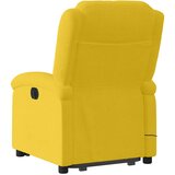  Masažni naslonjač na podizanje žuti baršunasti | shoptok.hr