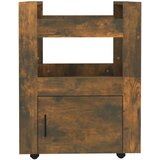  Kuhinjska kolica boja hrasta 60 x 45 x 80 cm konstruirano drvo | shoptok.hr