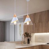 MAXDUYU Kovisnko lesena viseča svetilka | Shoptok.si